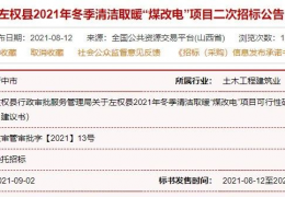 牡丹江快訊：山東、山西、河北等地12個清潔取暖項目招采公告！